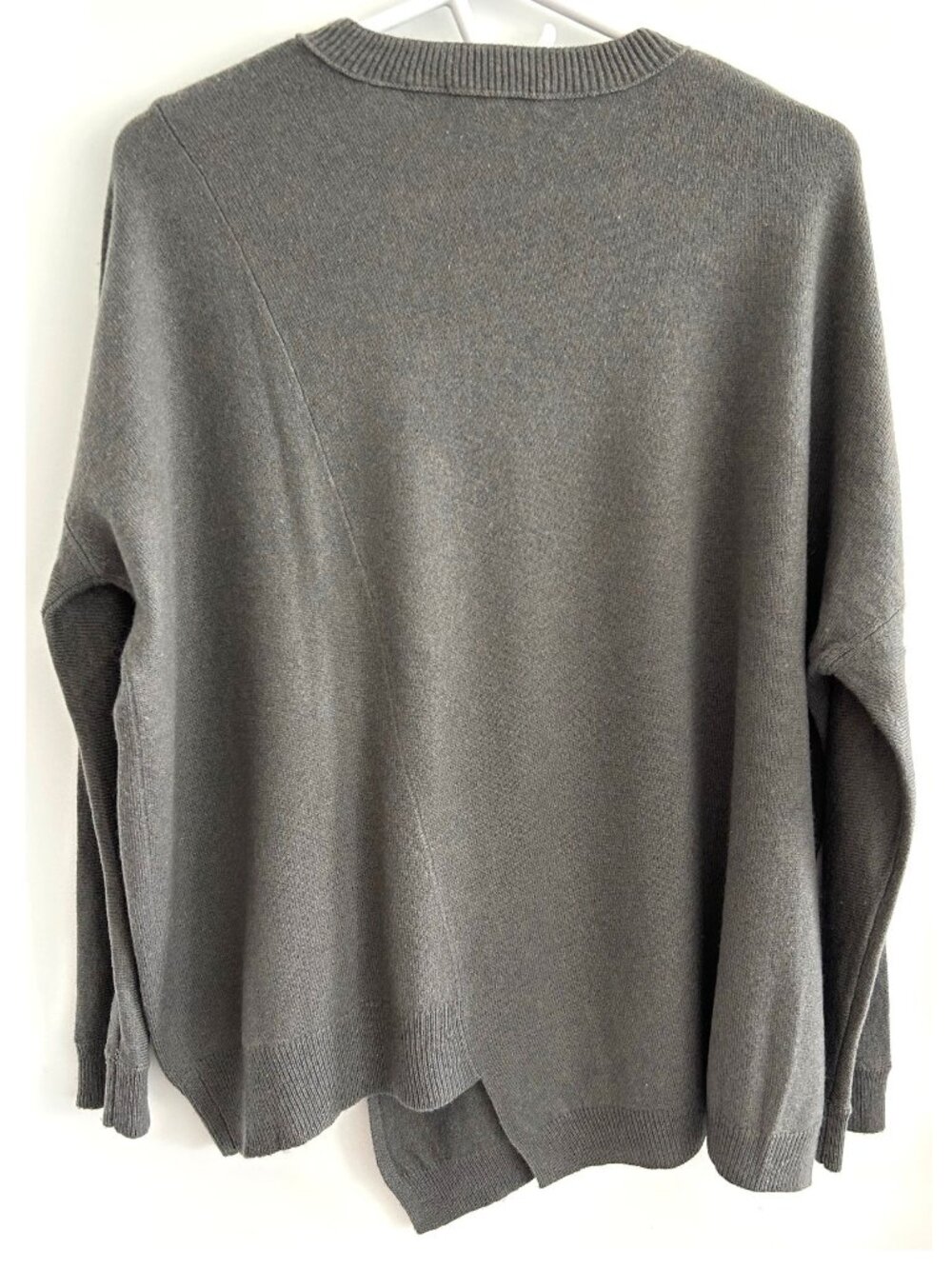 Inhabit Gray Cashmere Sweater Sz S